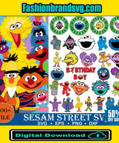 200+ Sesam Street Bundle Svg