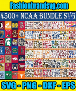 4500+ NCAA Bundle Svg