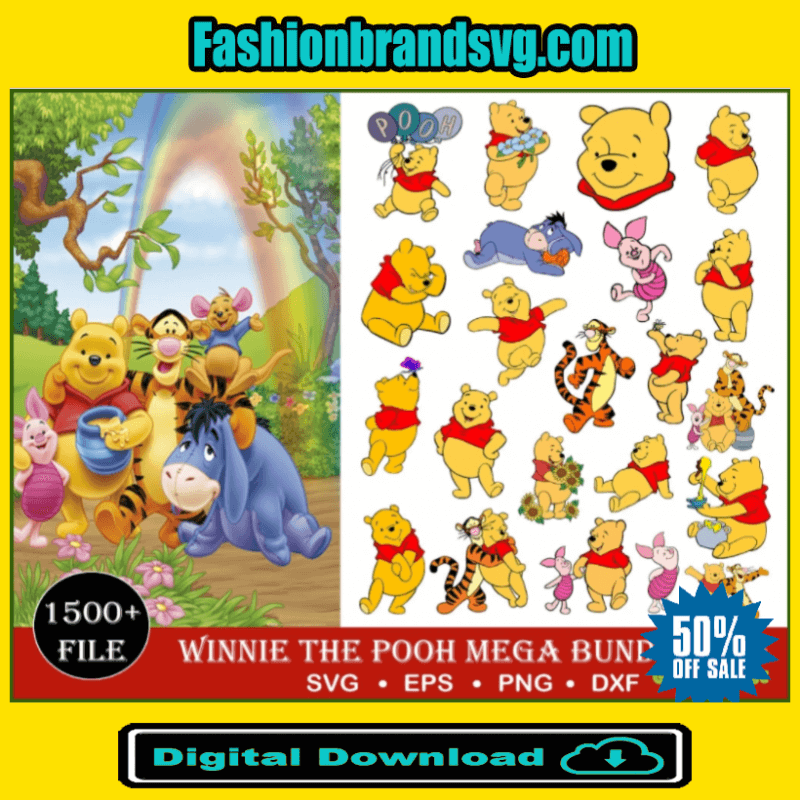1500+ Winnie The Pooh Svg