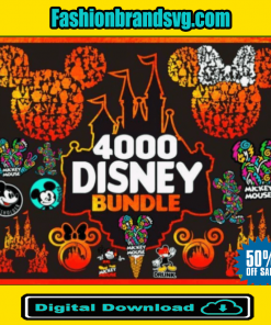 4.000 Disney Bundle Svg