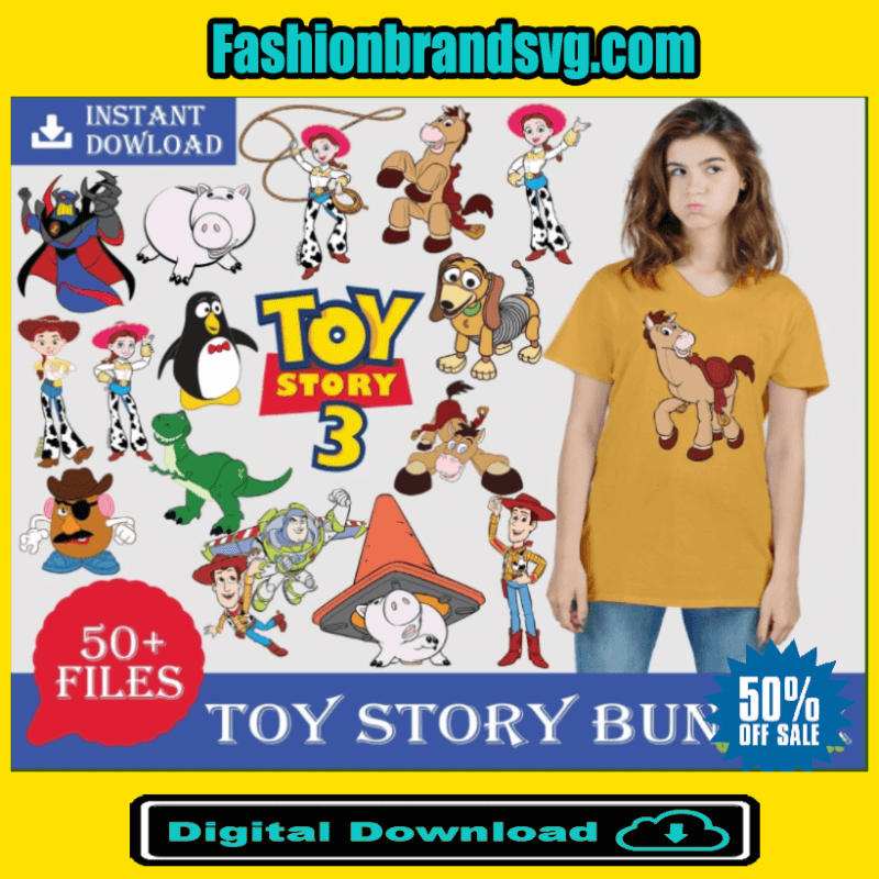 50+ Toy Story Bundle Svg