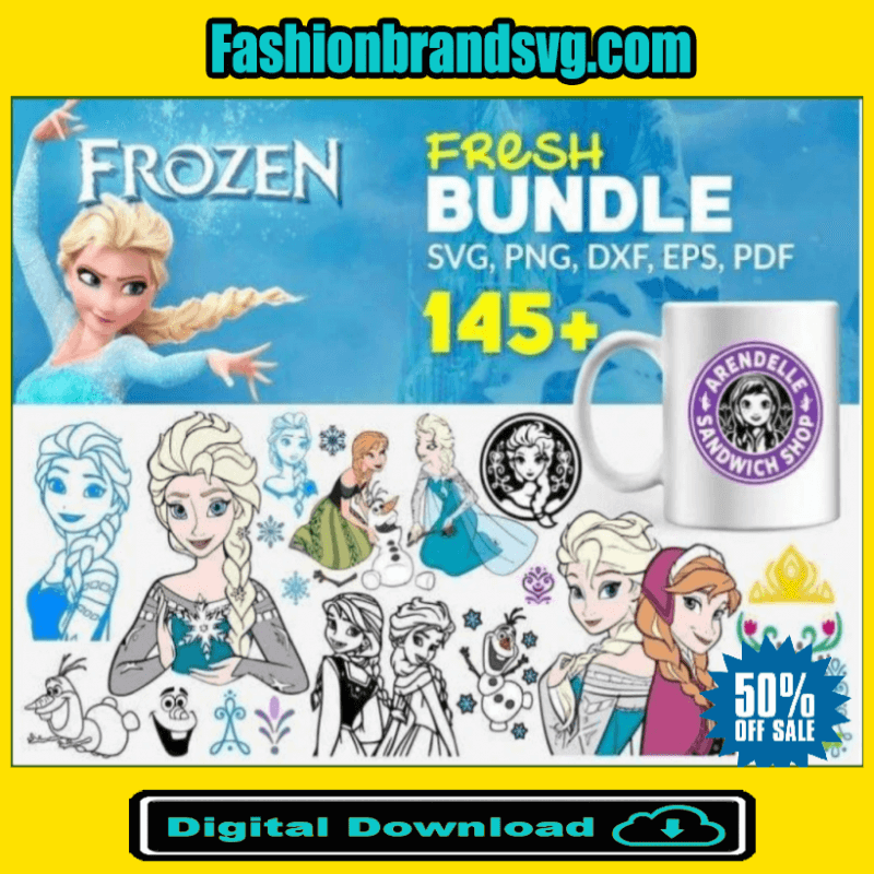 145+ Frozen Queen Bundle