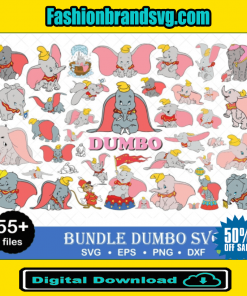 Dumbo Elephant Svg Bundle