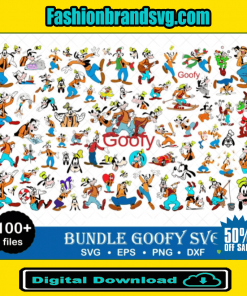 Goofy Dog Bundle Svg