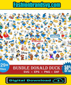 Donald Duck Svg Bundle