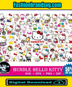 Hello Kitty Svg Bundle