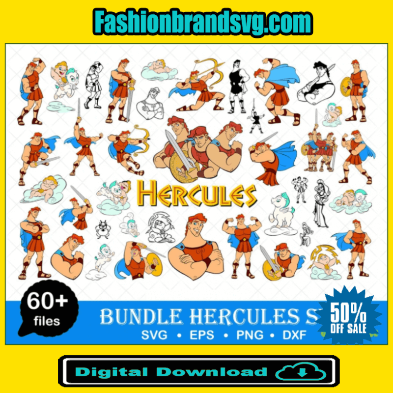 Disney Hercules Svg Bundle