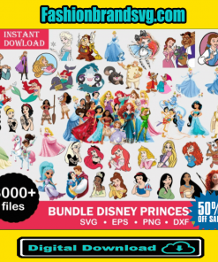 3000+ Disney Princess Bundle