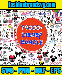 79.000 Disney Bundle Svg