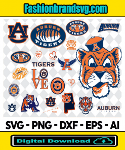 Auburn Tigers Bundle Svg