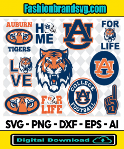 Auburn Tigers 1 Svg
