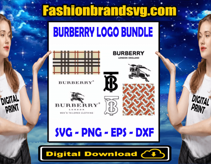Burberry Logo Svg Bundle