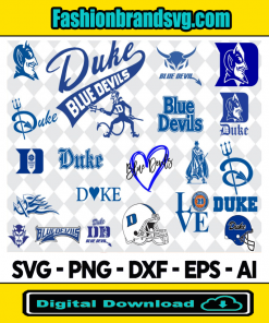 Duke Blue Devils Svg