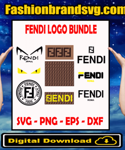 Fendi Logos Svg Bundle