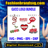 Gucci Logos Svg Bundle