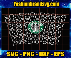 Gucci Pattern Starbuck Svg