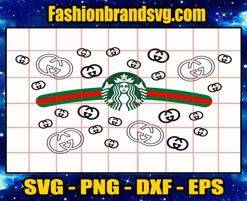 Gucci Logo Pattern Svg