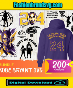 Kobe Bryant Bundle Svg