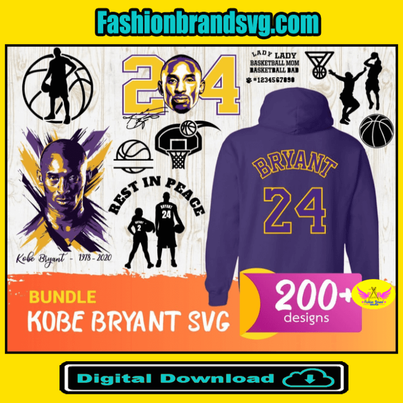 Kobe Bryant Bundle Svg