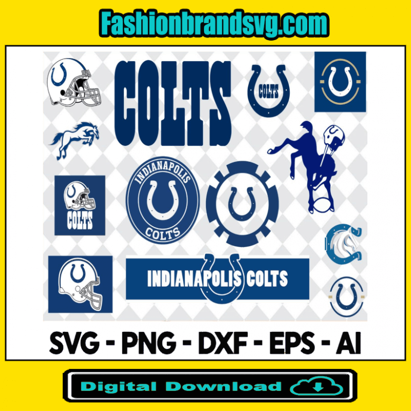 Indianapolis Colts Bundle Svg