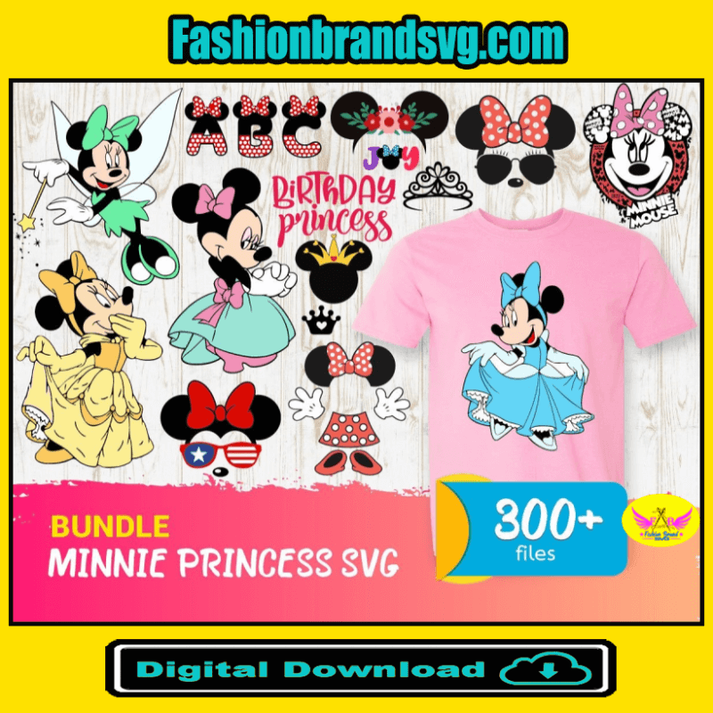 300+ Minnie Princess Bundle