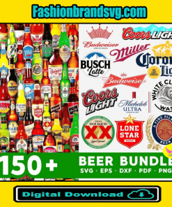 150+ Beer Brand Logo Bundle