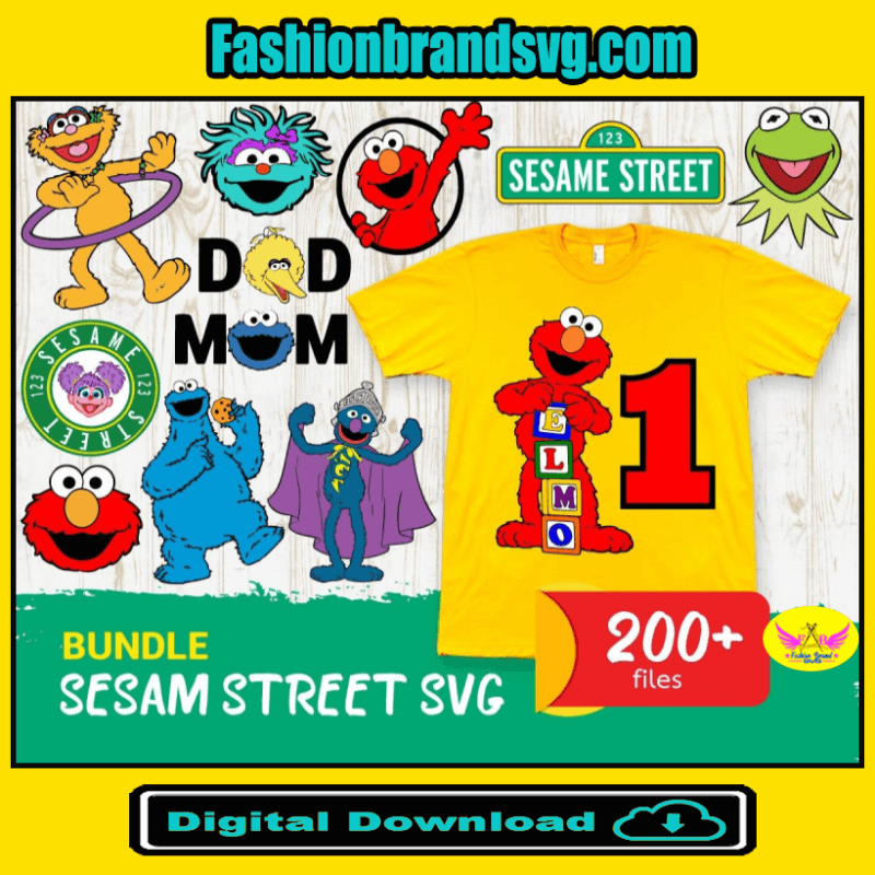 200+ Sesam Street Bundle