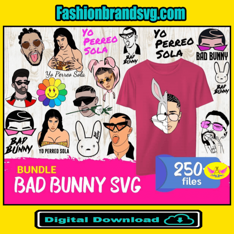 250+ Bundle Bad Bunny