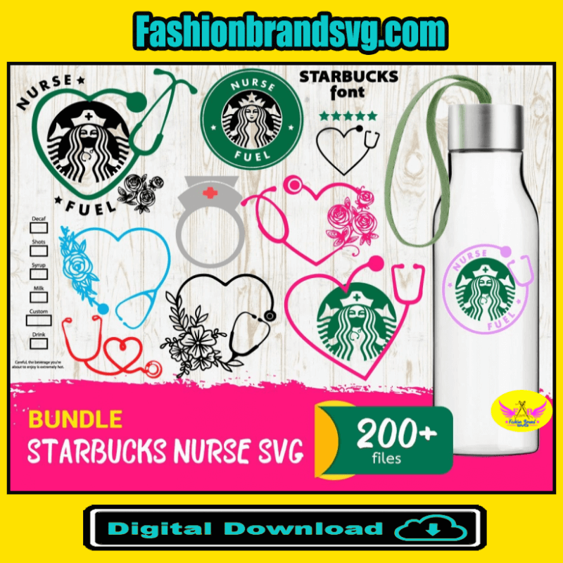 200+ Starbucks Nurse Bundle