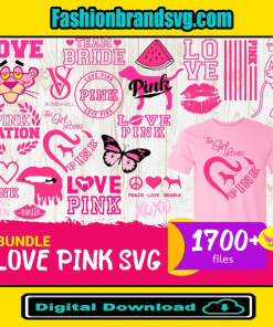 1700+ Love Pink Bundle