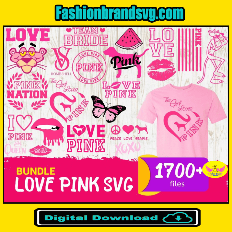 1700+ Love Pink Bundle