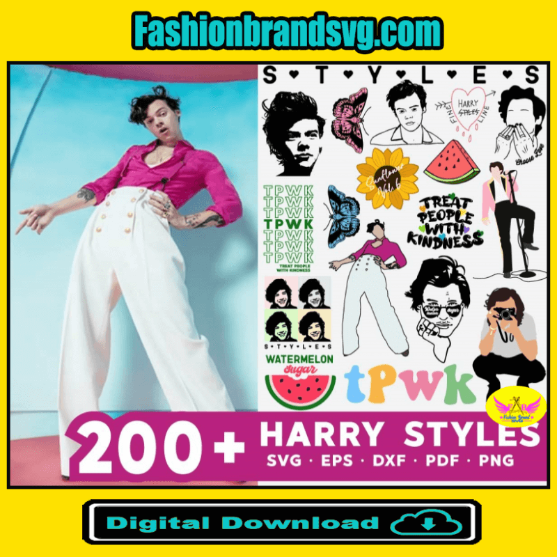 200+ Harry Style Svg