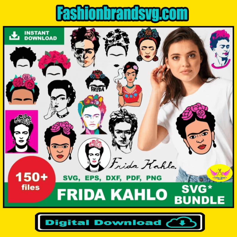 150+ Frida Kahlo Svg