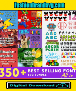 350+ Best Selling Fronts Svg