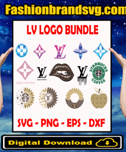 Bundle LV Logos Svg