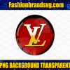 Red Circle LV Logo