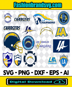 Los Angeles Chargers Svg