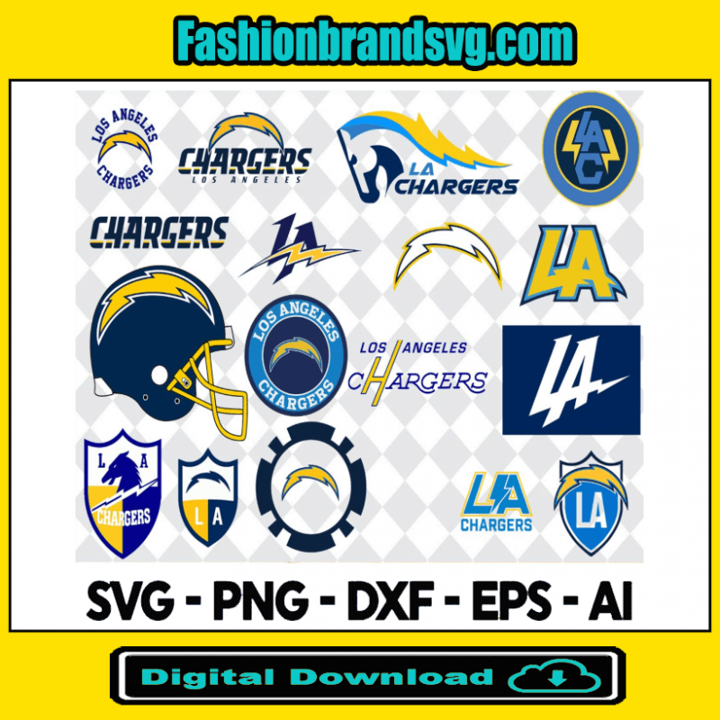 Los Angeles Chargers Svg