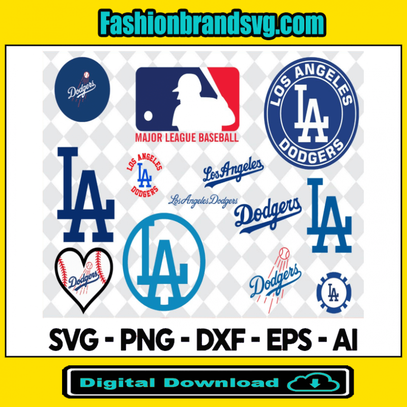 Los Angeles Dodgers Svg