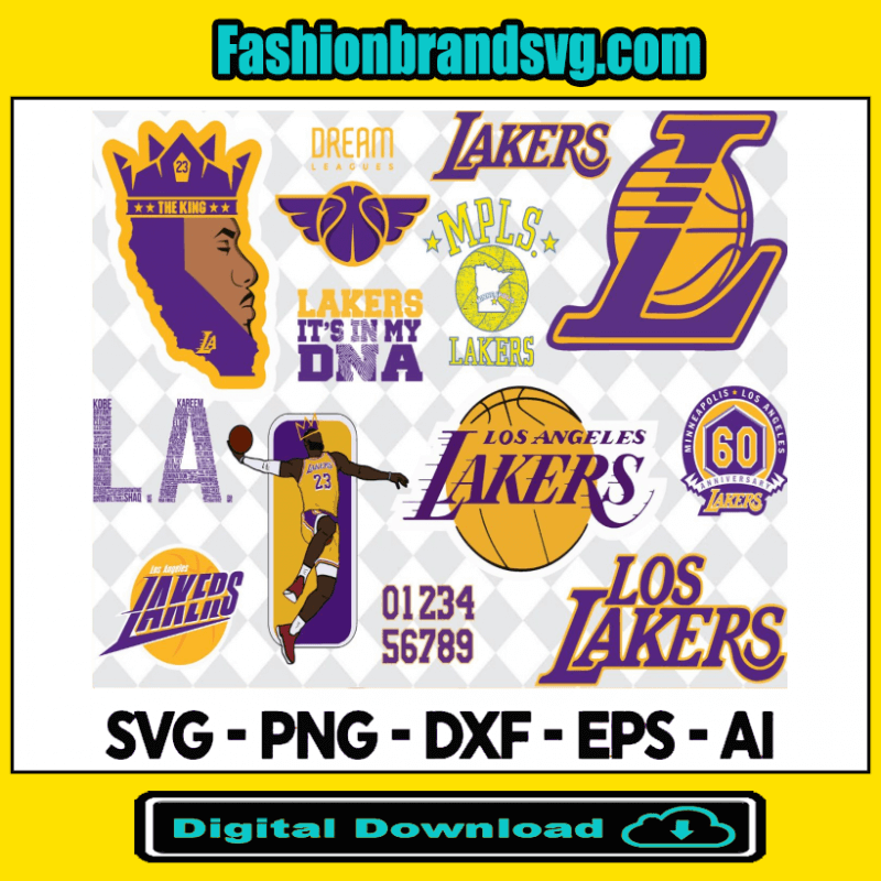 Los Angeles Lakers Svg