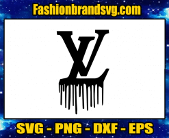 Dripping LV Logo Svg