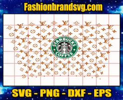 Starbucks Wrap LV Logo