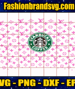 Starbuck LV Pattern Svg