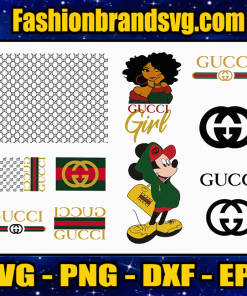 Gucci Logo Bundle Svg