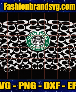 Starbuck Gucci Pattern Svg
