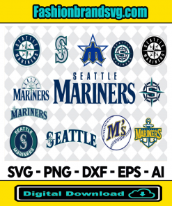 Seattle Mariners Bundle Svg