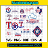 Texas Rangers Bundle Svg