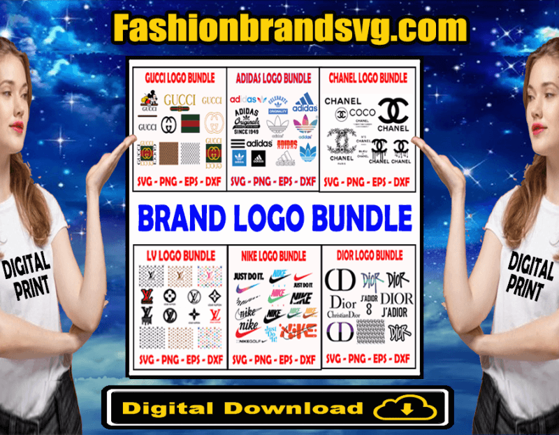 Bundle Logos Brand Svg