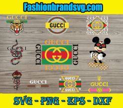 Gucci Logo Bundle Svg