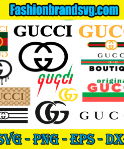 Bundle Gucci Logos Svg